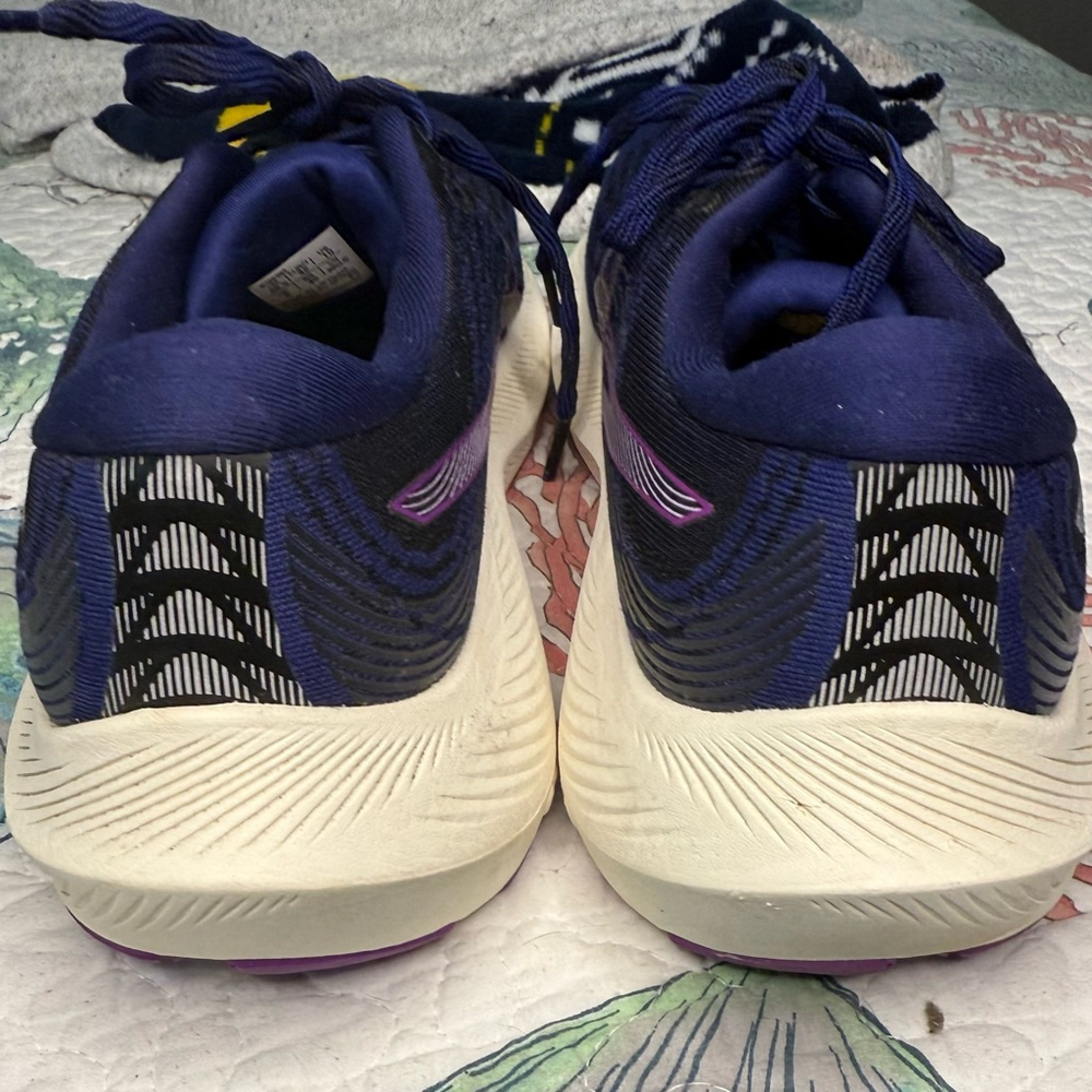 ASICS Women's Gel-Kayano LITE 3 Running Shoes, Blue & Purple, Size 10 - Picture 5 of 7